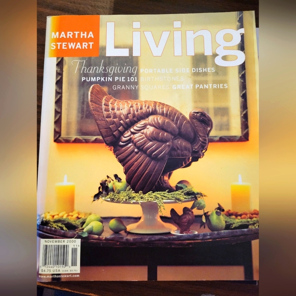 Martha Stewart Living Magazine November 2000